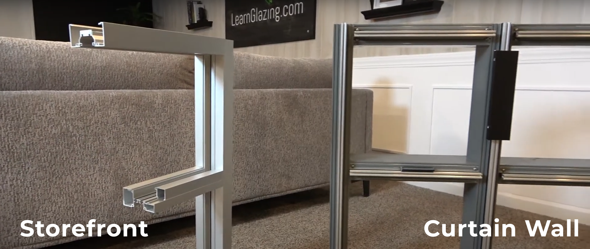 Comparación entre sistemas de muro cortina y sistemas de escaparates