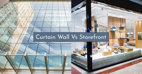 Glass Curtain Wall vs Storefront Window System