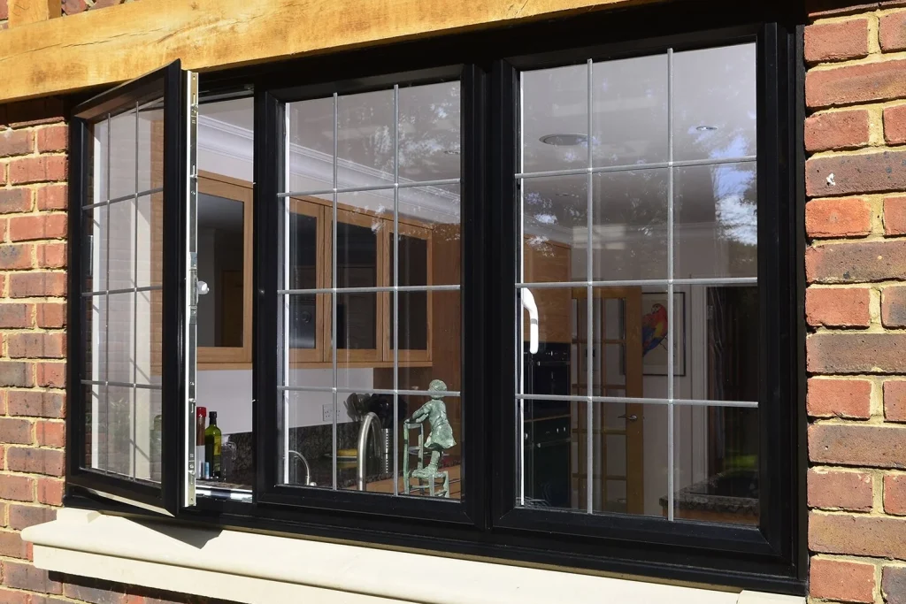 Black Casement Window