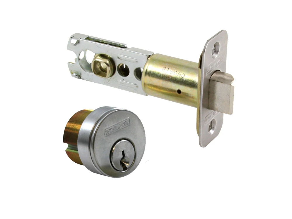 래치 데드볼트 잠금 실린더 및 래치 어셈블리 세트