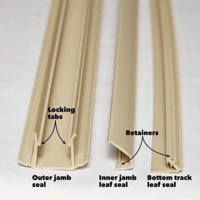 Guarnizioni di tenuta e relative parti etichettate