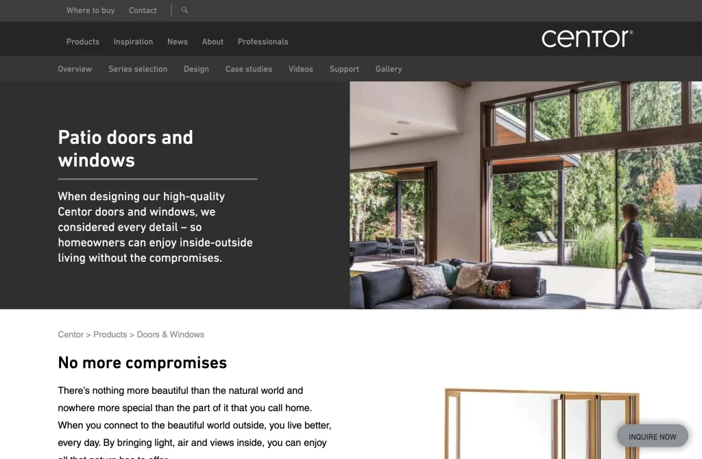 Centor one of the top folding door manufacturer in the usa