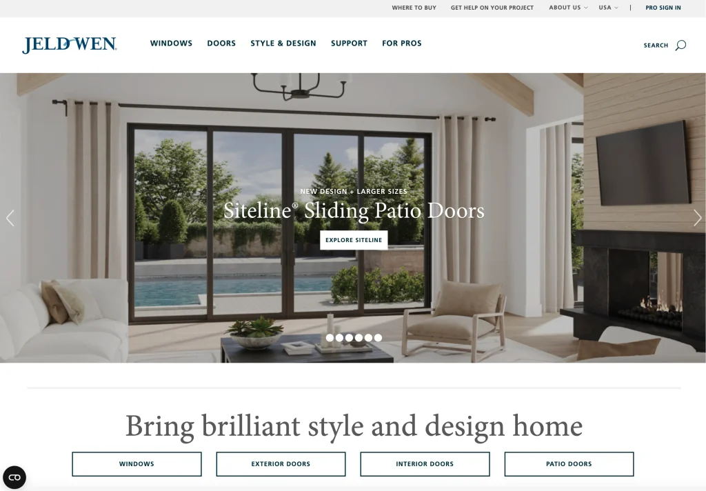 JELDWEN one of the top door manufacturer