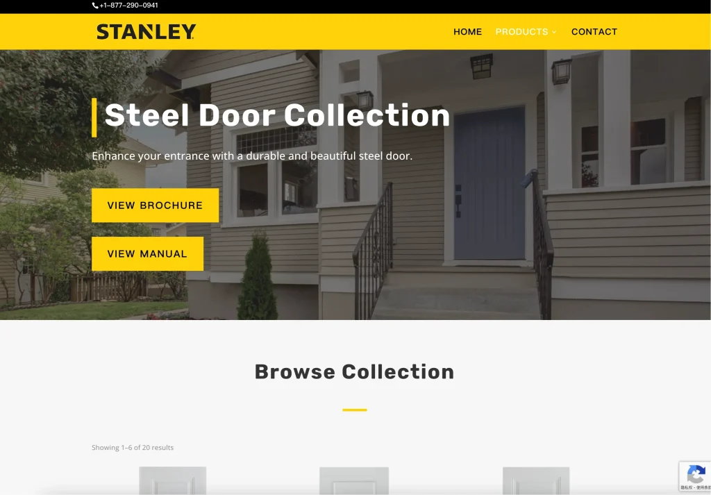 Stanley one of door manufacturers usa