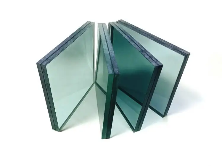 Laminated glass panels for soundproof windows