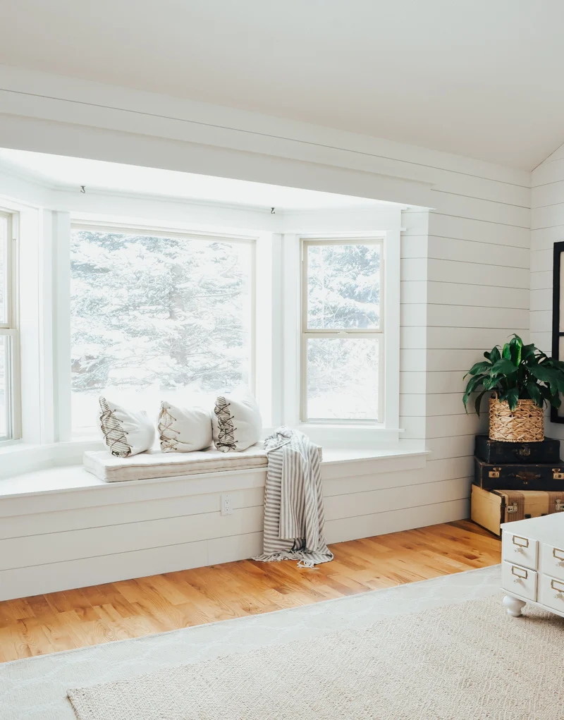 Idee per rifiniture per finestre in stile Shiplap