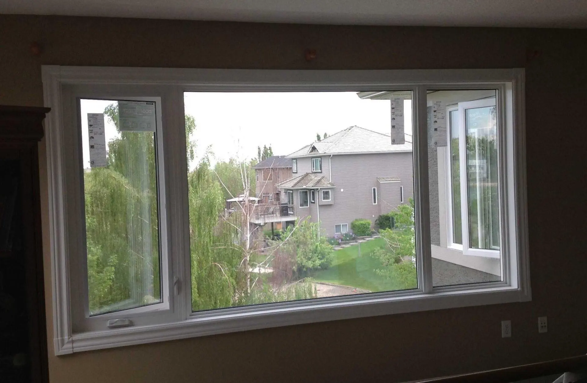 Picture casement window letting in natural light
