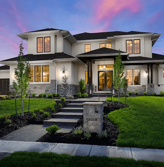 Black Exterior Windows with White or Light Facades for Contrast Black Glass Window Design