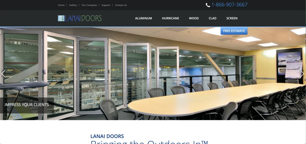 Folding Door Manufacturers in the usa Lana iDoors