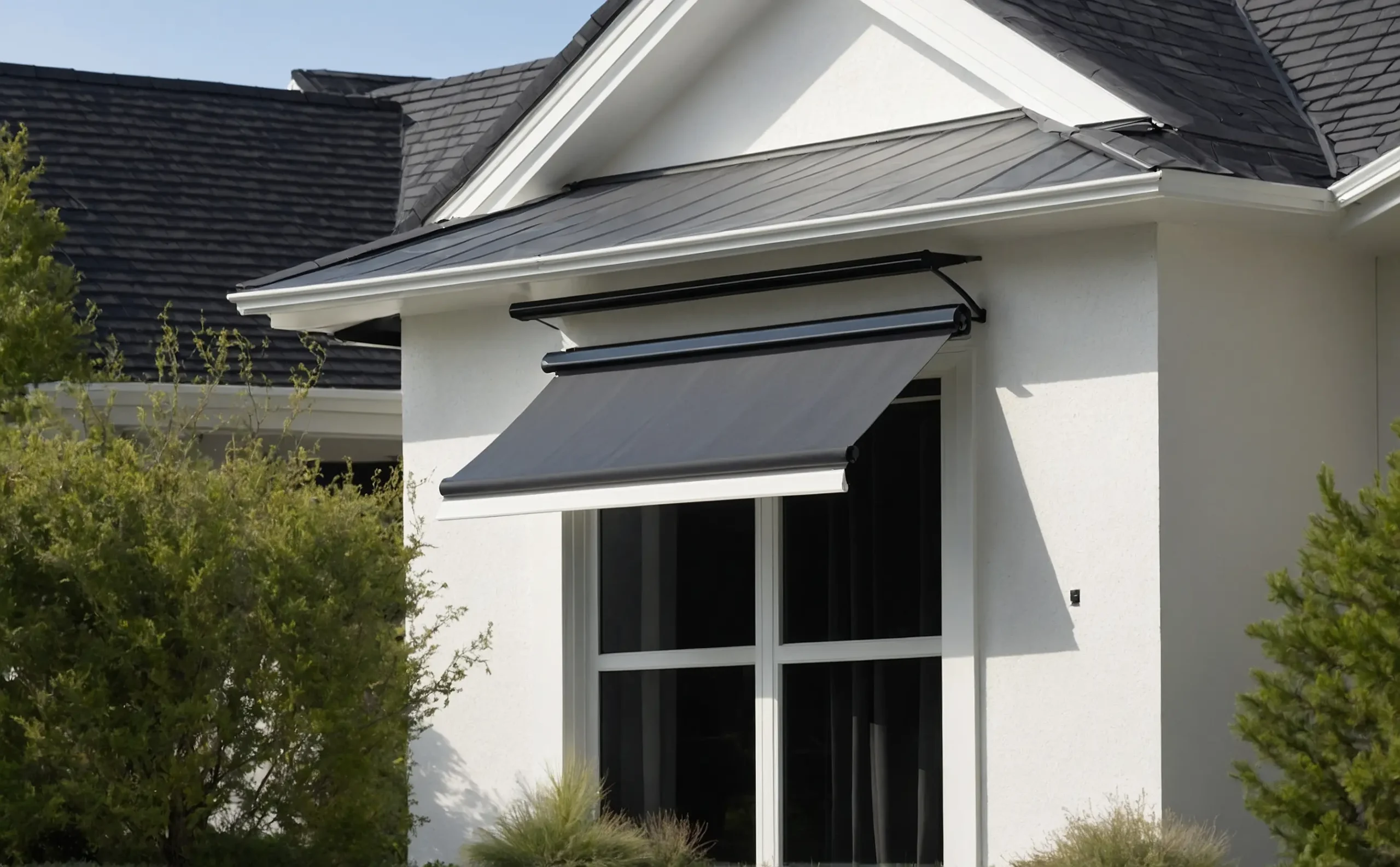 Minimalist Flat Panel Awnings Window Awning Ideas