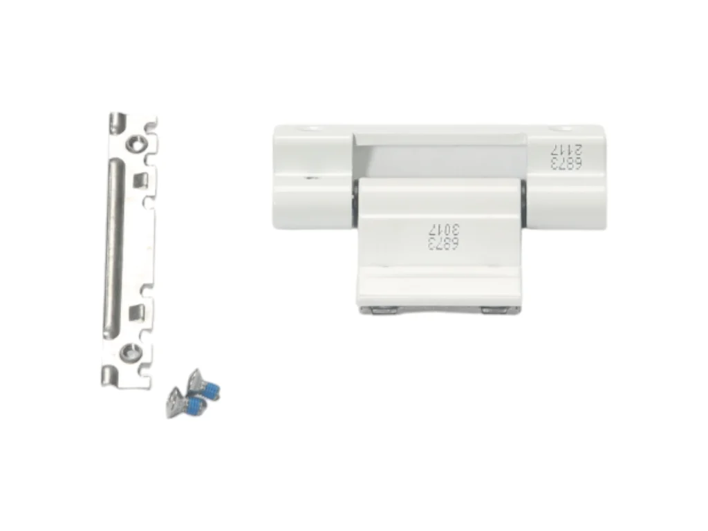 Cerniera regolabile a tre sezioni con albero girevole