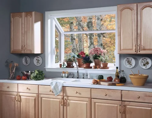 Idées de rangement pour la cuisine et les fenêtres de jardin