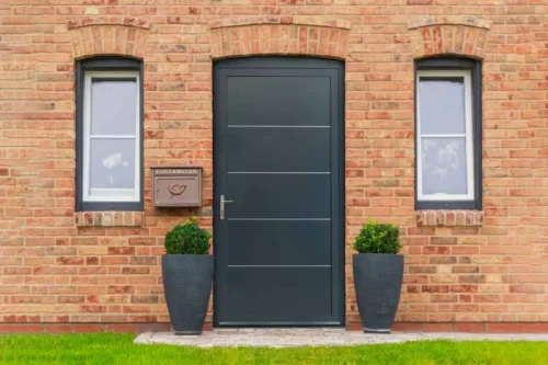 Aluminum Alloy Front Door