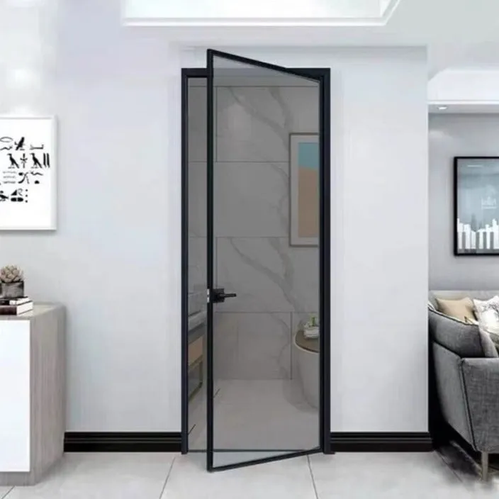 Slim Frame Hinged Door