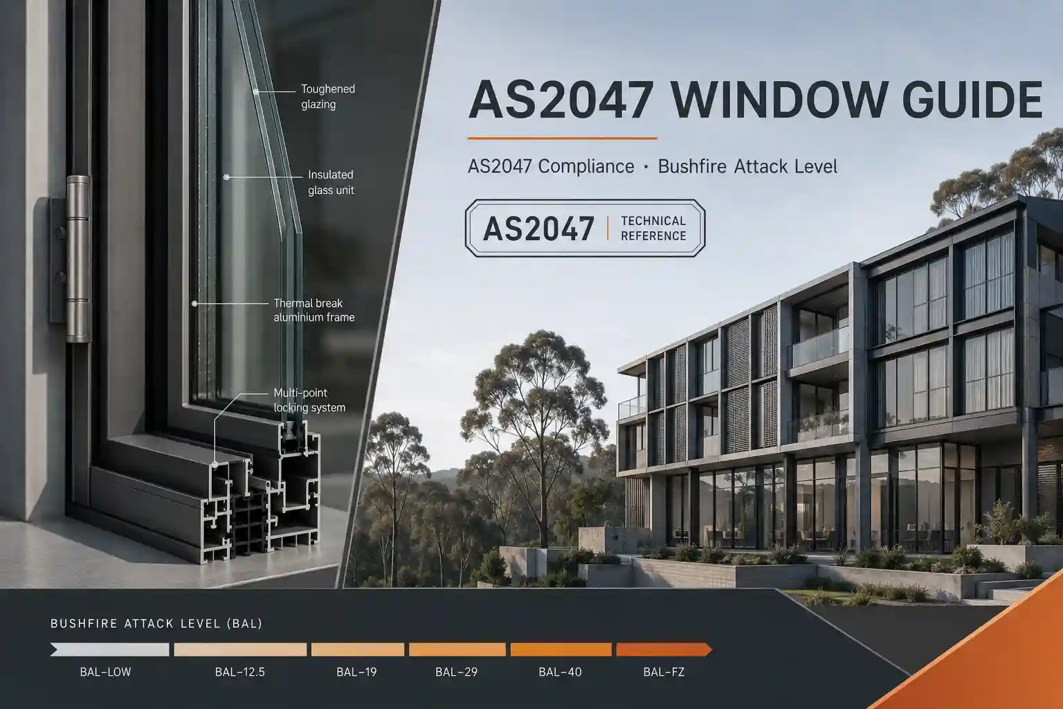 BAL Rated Aluminum Windows The Complete AS2047 Guide